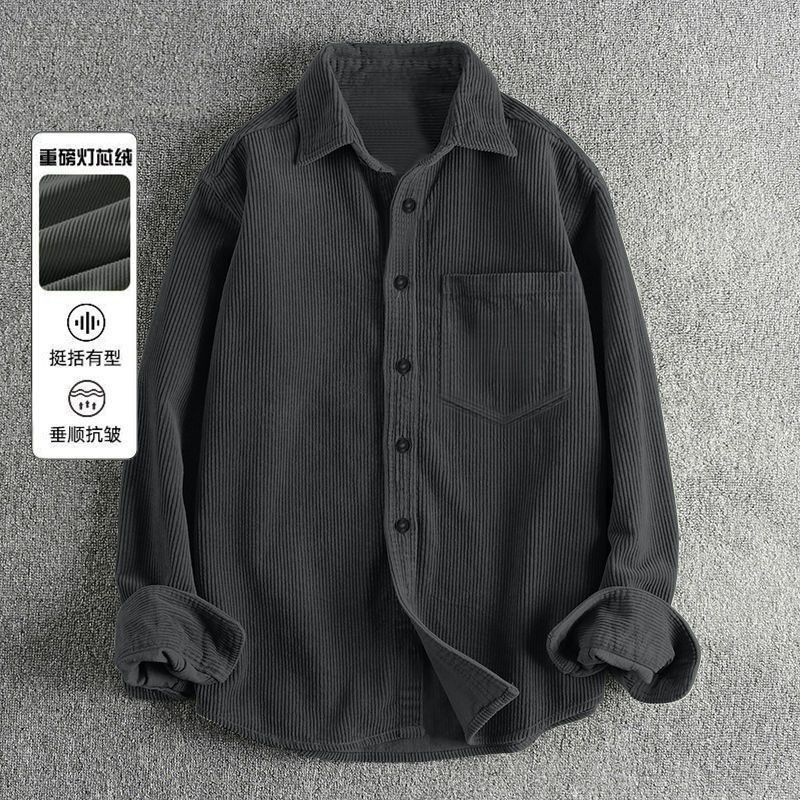 Autumn Men's Corduroy Long Sle - đánh giá và giá Corduroy Button Up Shirt Men