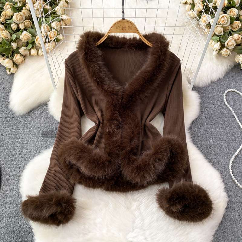 Women Plus Size Faux Fur Splic - đánh giá và giá Jackets