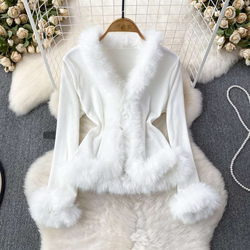 Women Plus Size Faux Fur Splic - đánh giá và giá Jackets