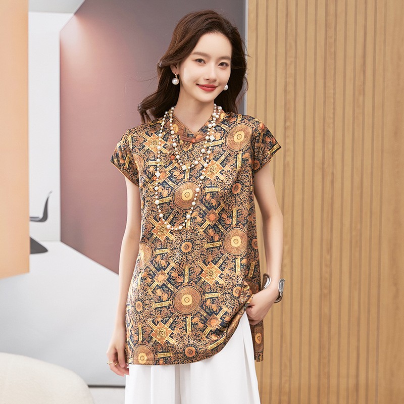 Women's Blouse Short Sleeve Ro - đánh giá và giá Shirts