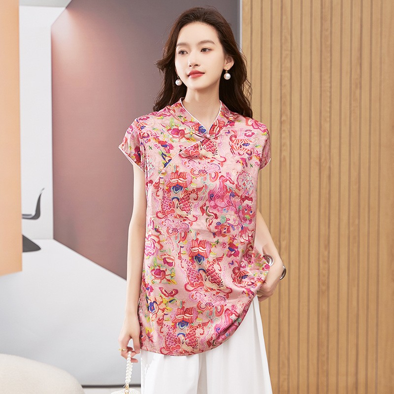 Women's Blouse Short Sleeve Ro - đánh giá và giá Shirts