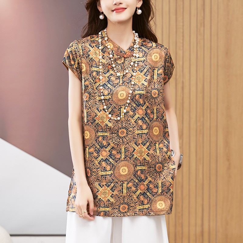 Women's Blouse Short Sleeve Ro - đánh giá và giá Shirts