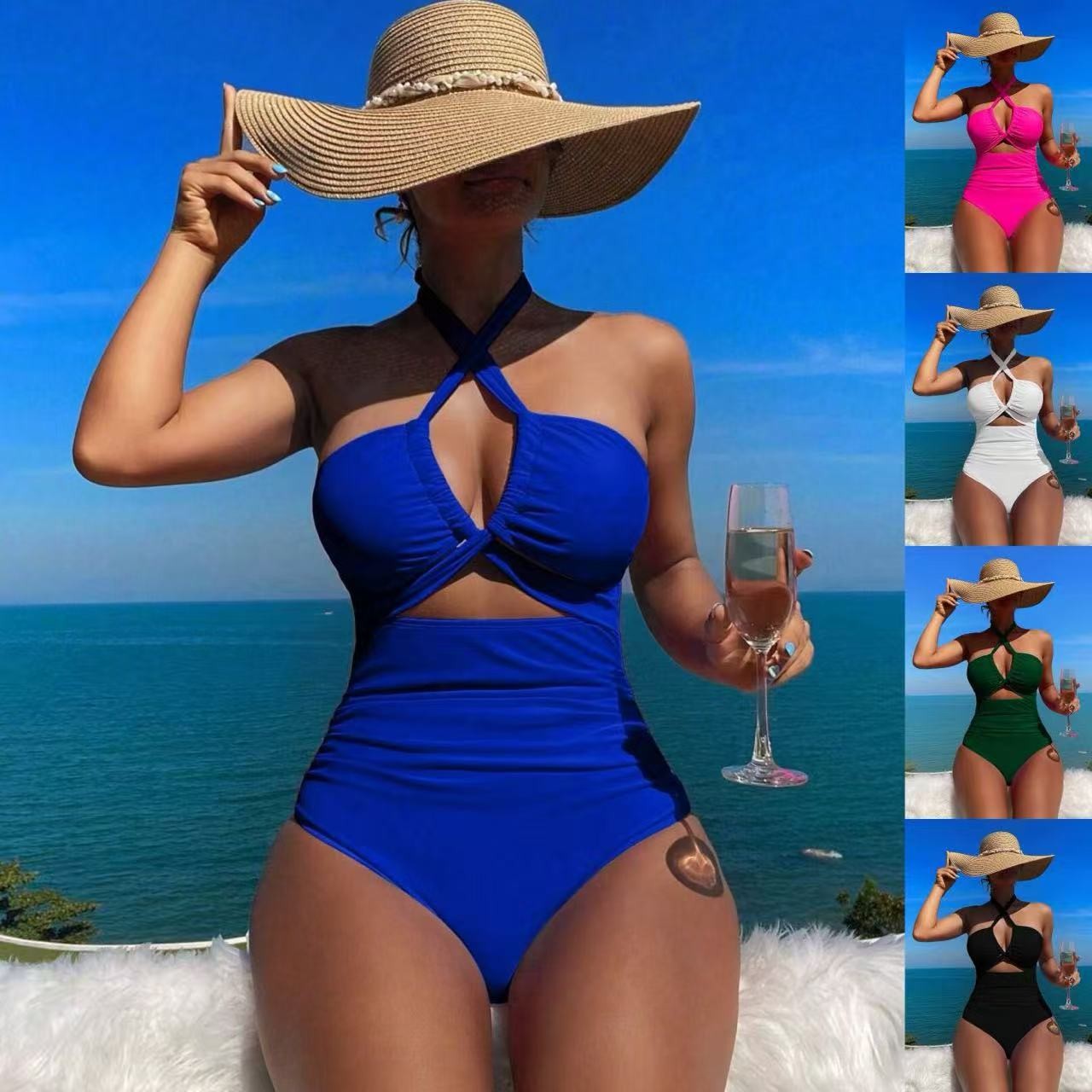 Women Swimsuit Halter Neck Sol - đánh giá và giá Suits