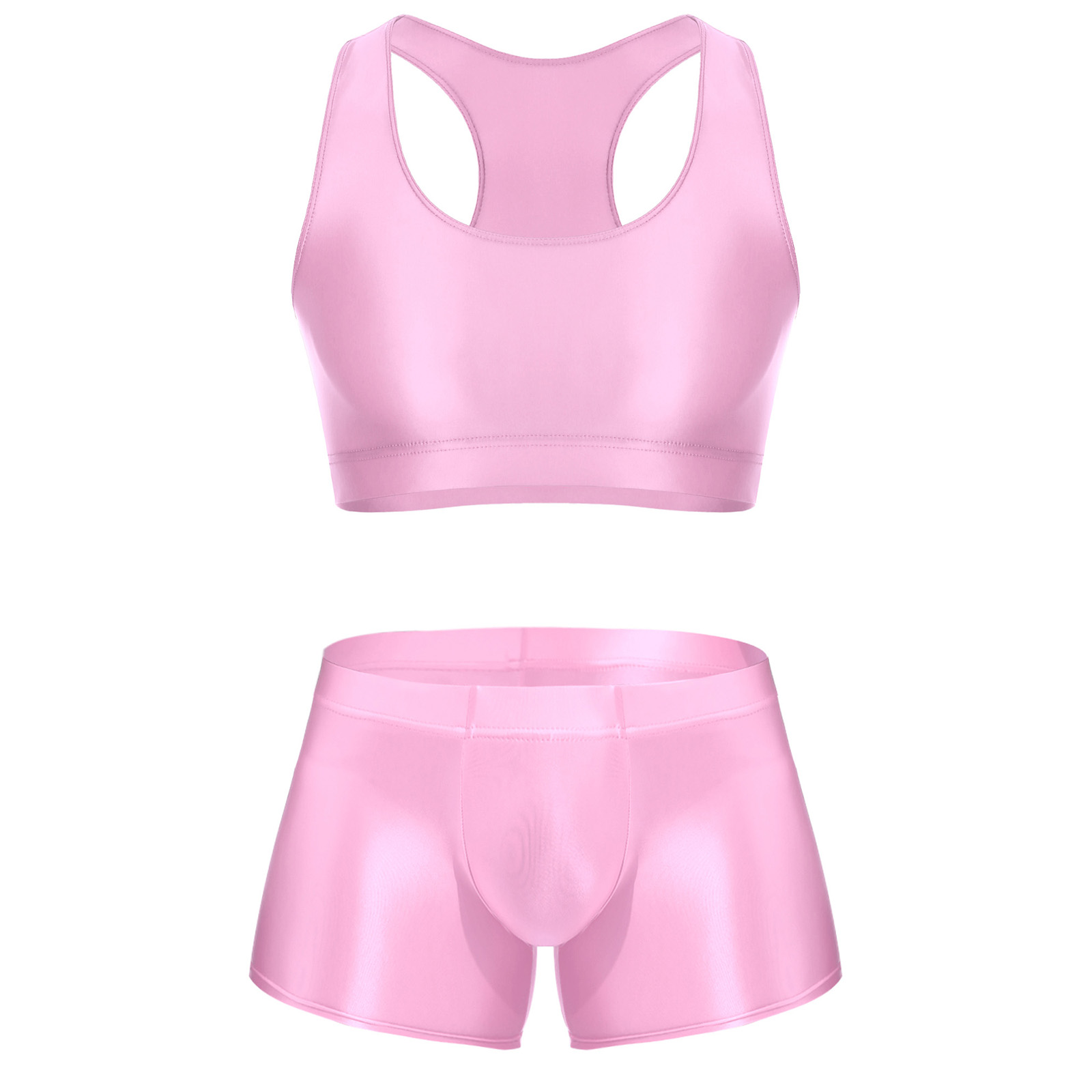 Men Glossy Stretchy Fitness Ou - đánh giá và giá Underwear