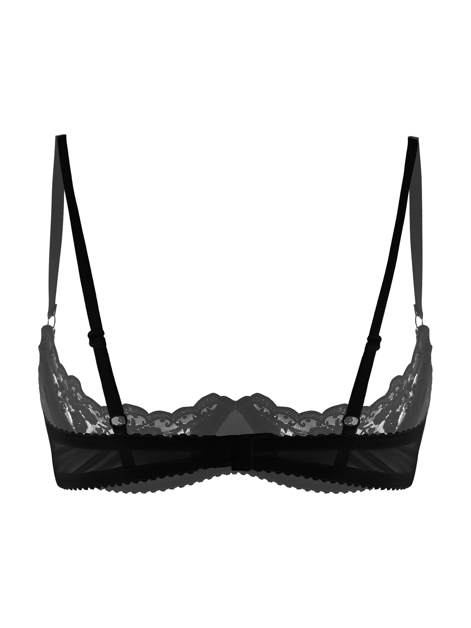 Women Sexy Open Cups Bra Sheer - đánh giá và giá Underwear