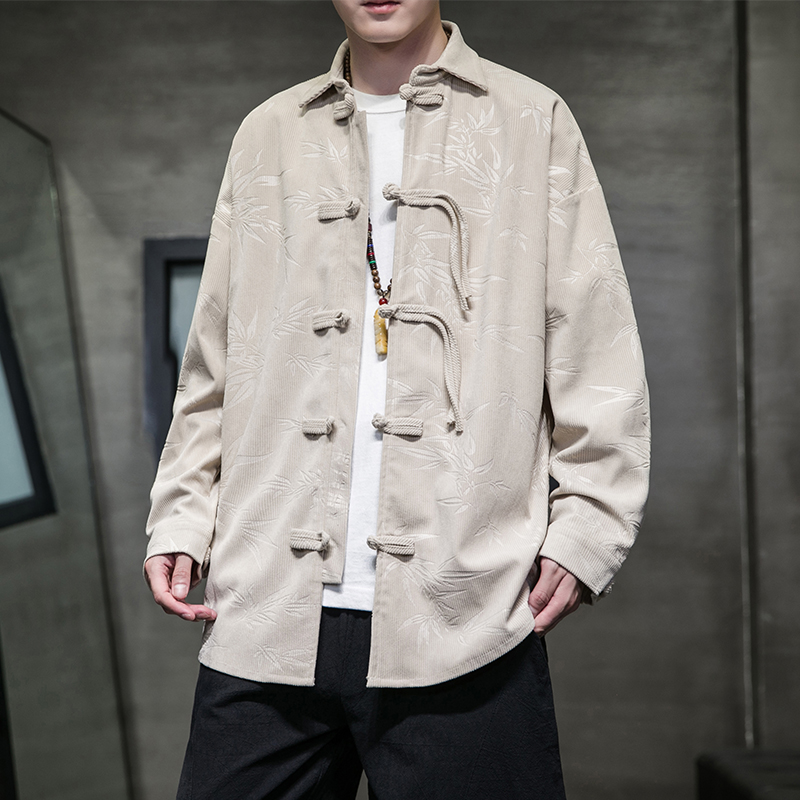 Men's Retro Corduroy Shirt Tra - đánh giá và giá Corduroy Button Up Shirt Men