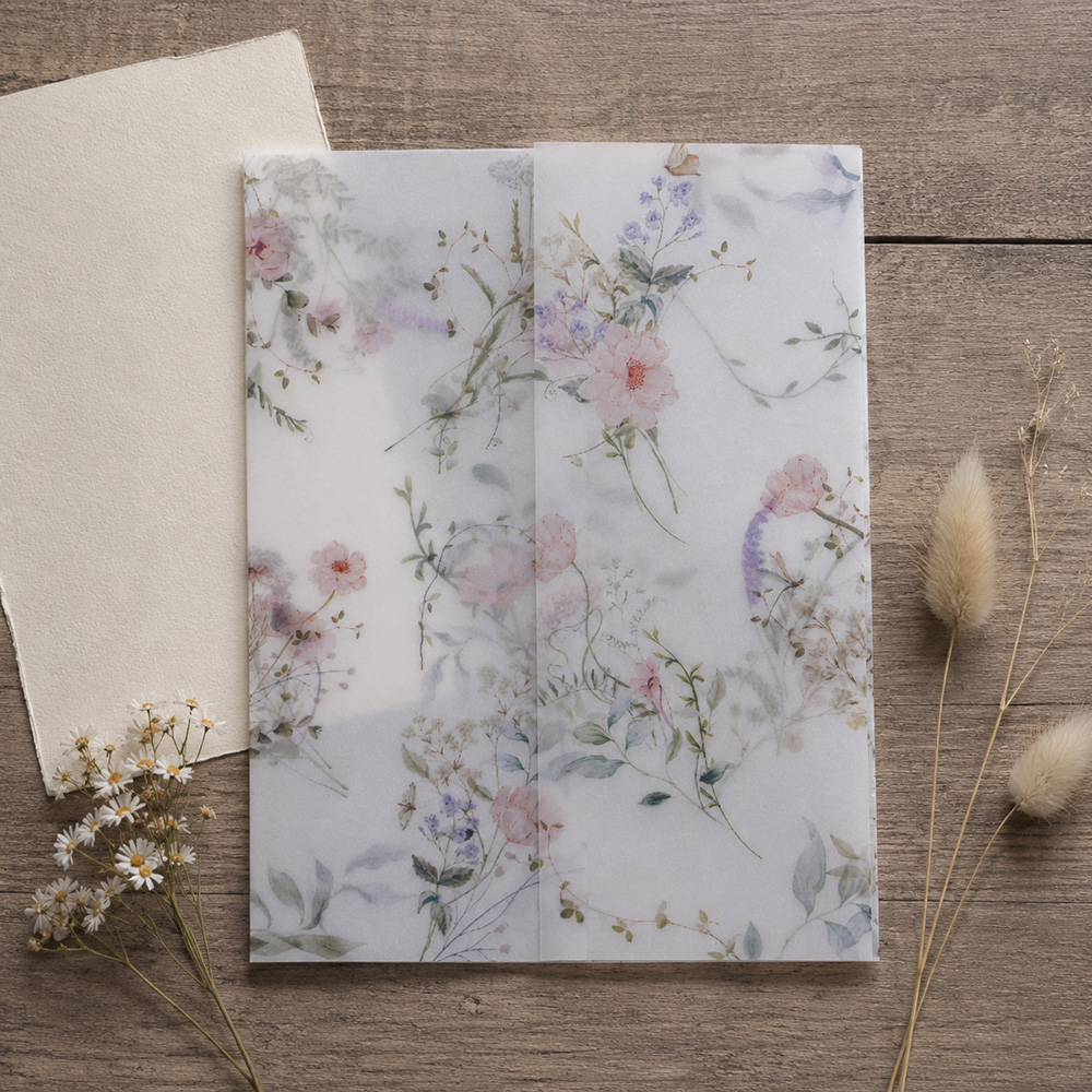 20/50pcs Vellum Wrap with Wate - đánh giá và giá Jackets