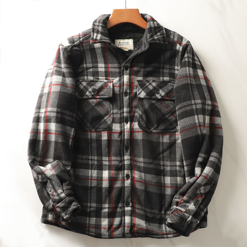 Men's Heavyweight Flannel Plai - đánh giá và giá Flannel Plaid Shirt Heavy Weight