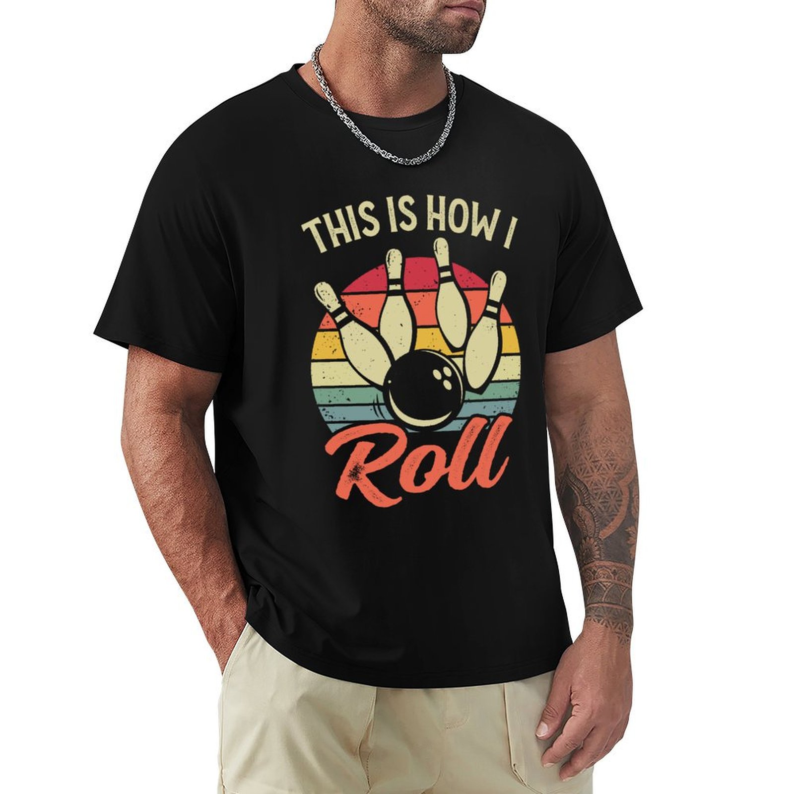 This Is How I Roll Retro Bowli - đánh giá và giá Short Sleeve Bowling Shirt Retro