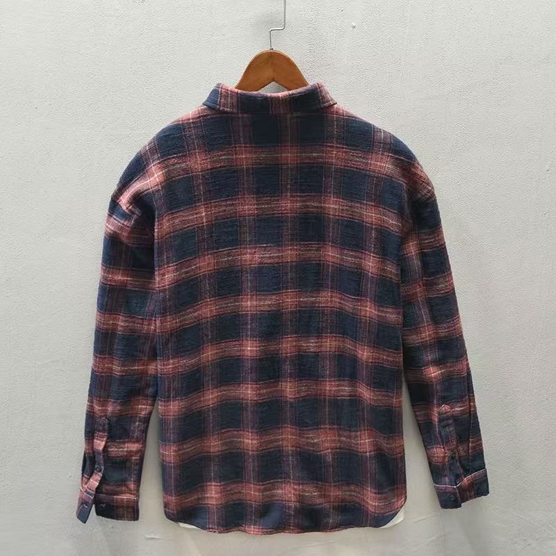 2026 Spring/Autumn New Checker - đánh giá và giá Flannel Plaid Shirt Heavy Weight