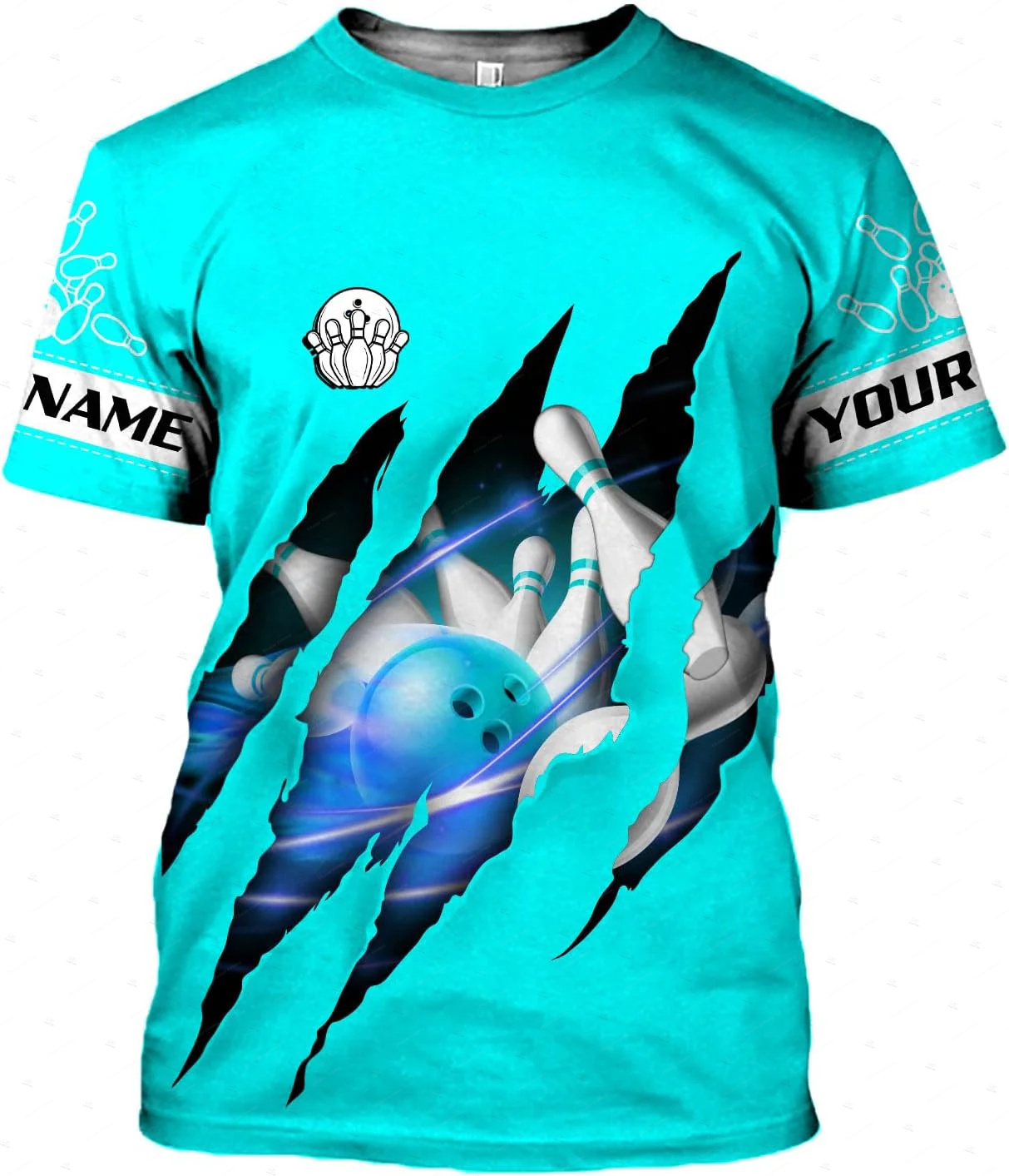Custom Name Gradient Bowling F - đánh giá và giá Short Sleeve Bowling Shirt Retro