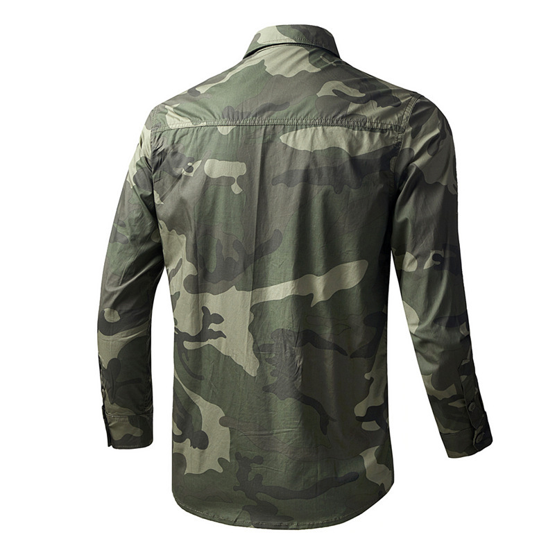 Spring Autumn Men's Tactical C - đánh giá và giá Tactical Military Shirt Cargo