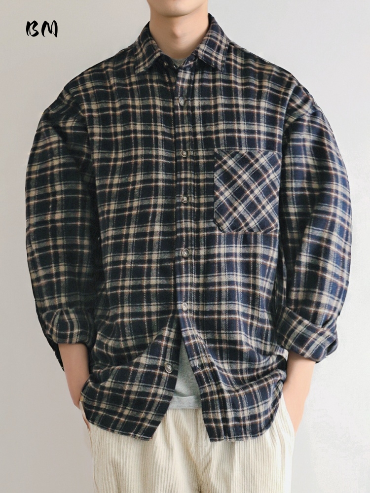 ‌Japanese Vintage Heavyweight  - đánh giá và giá Flannel Plaid Shirt Heavy Weight