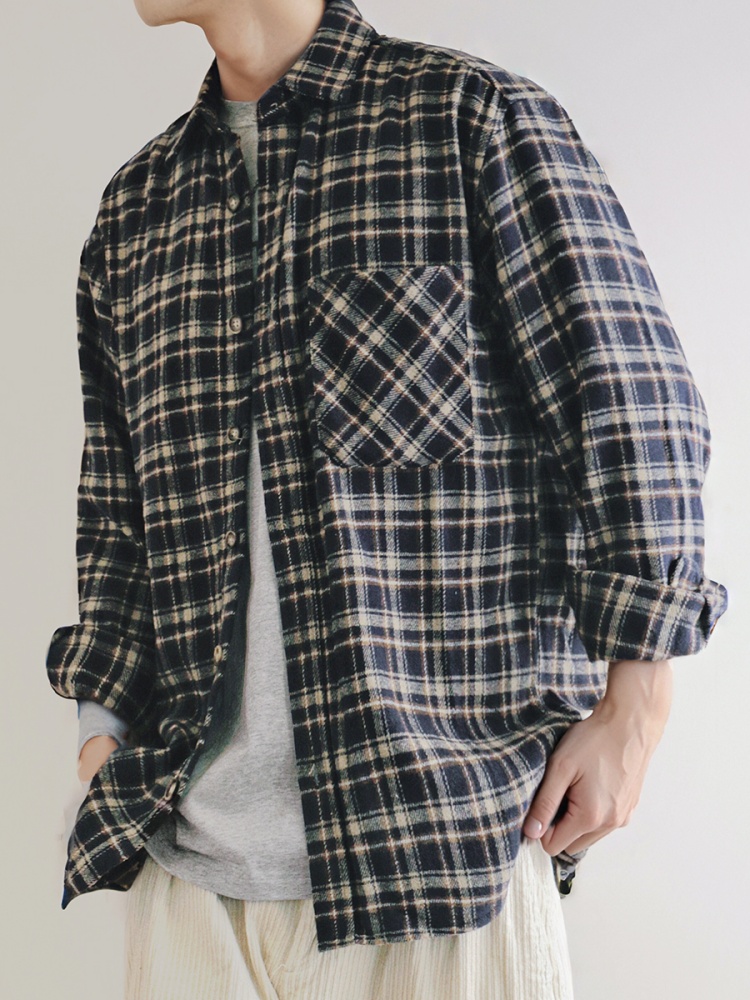 ‌Japanese Vintage Heavyweight  - đánh giá và giá Flannel Plaid Shirt Heavy Weight
