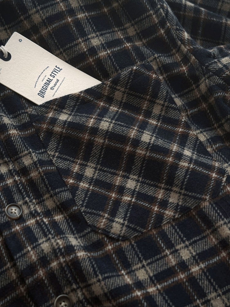 ‌Japanese Vintage Heavyweight  - đánh giá và giá Flannel Plaid Shirt Heavy Weight