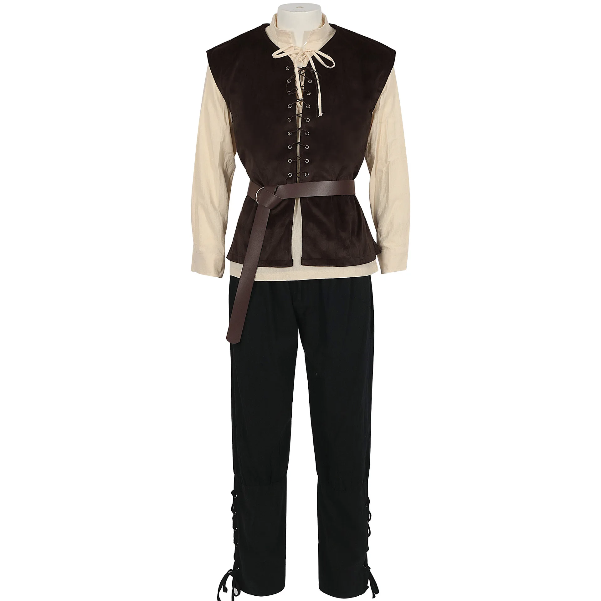 Medieval Shirts Gothic Steampu - đánh giá và giá Medieval Gothic Lace Up Pirate Shirt