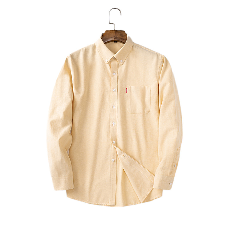 Men's Pure Cotton Oxford Cloth - đánh giá và giá Oxford Cotton Casual Shirt Business