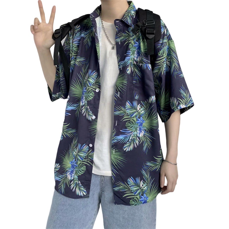 Casual Hawaiian Retro Floral P - đánh giá và giá Vintage Hawaiian Floral Shirt