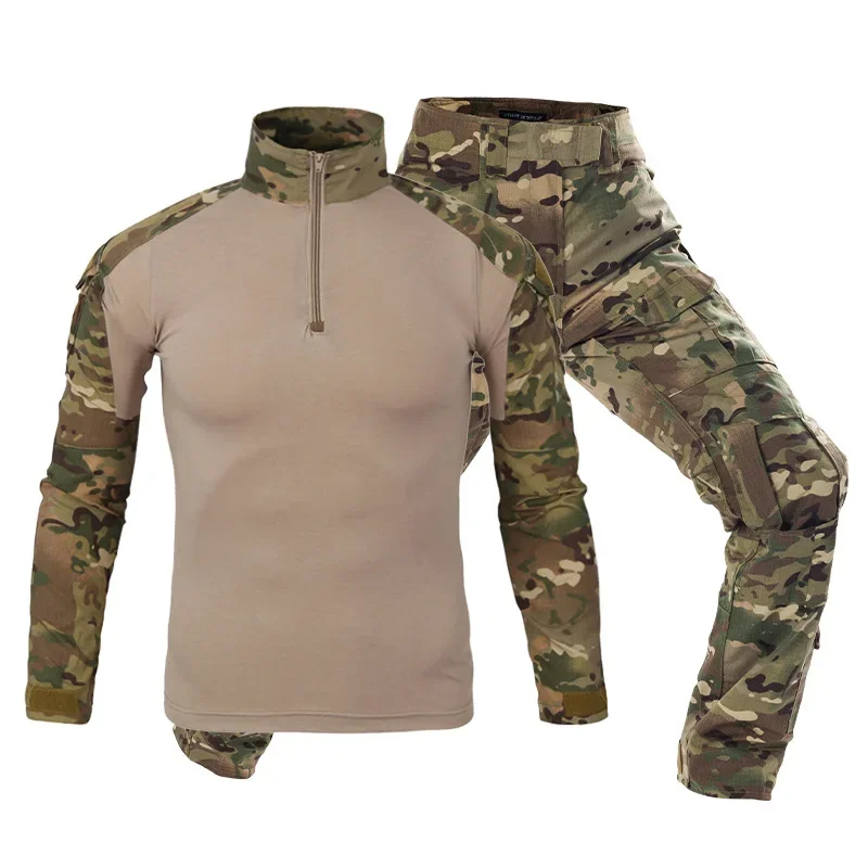 Men's Tactical Combat Uniform  - đánh giá và giá Tactical Military Shirt Cargo