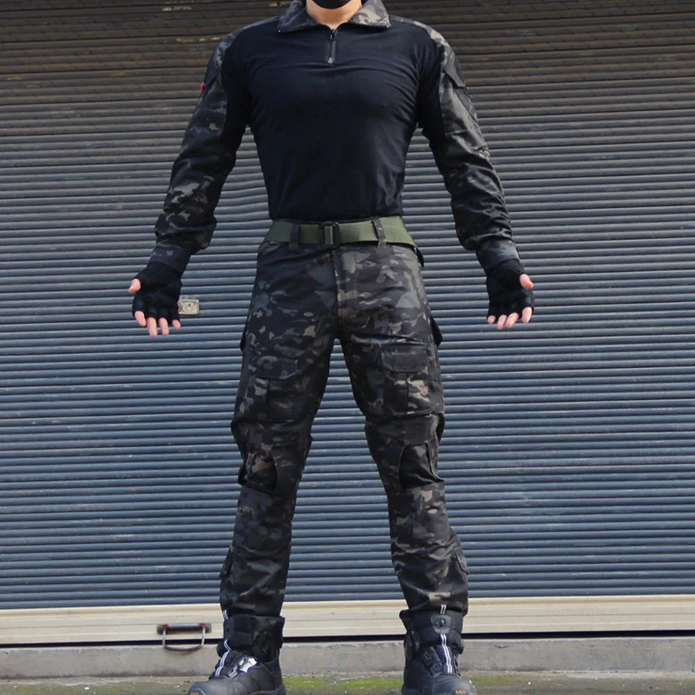 Men's Tactical Combat Uniform  - đánh giá và giá Tactical Military Shirt Cargo