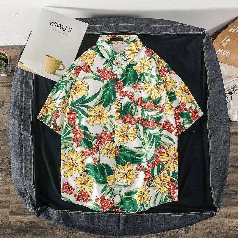 Vintage Floral Short Sleeve Me - đánh giá và giá Vintage Hawaiian Floral Shirt