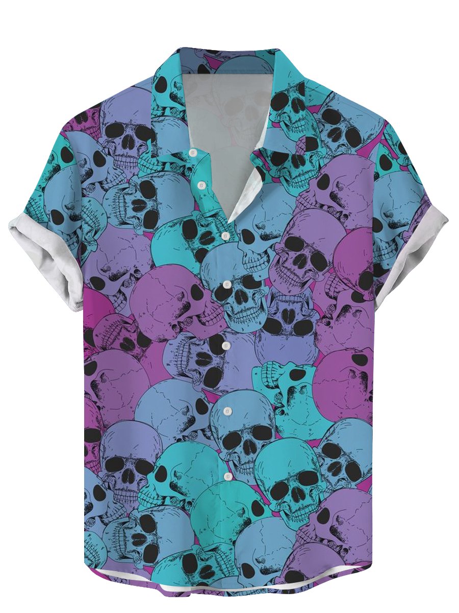 Vintage Skull Floral Men's Shi - đánh giá và giá Vintage Hawaiian Floral Shirt