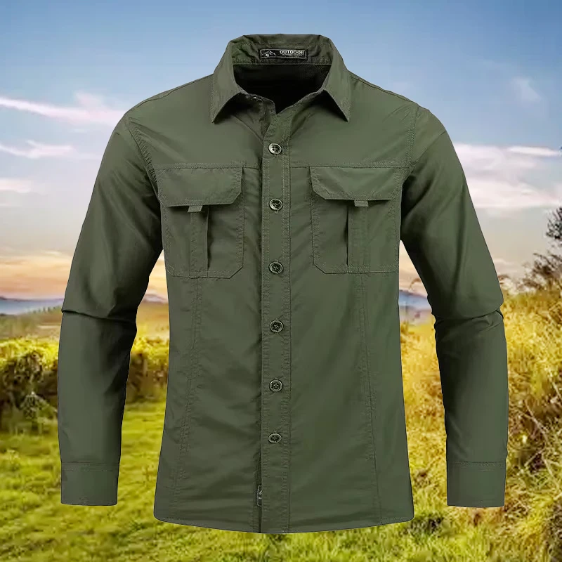 5XL Men Lightweight Quick-Dryi - đánh giá và giá Tactical Military Shirt Cargo