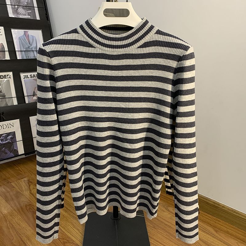 Plus Size Women Mock Neck Long - đánh giá và giá T-Shirts