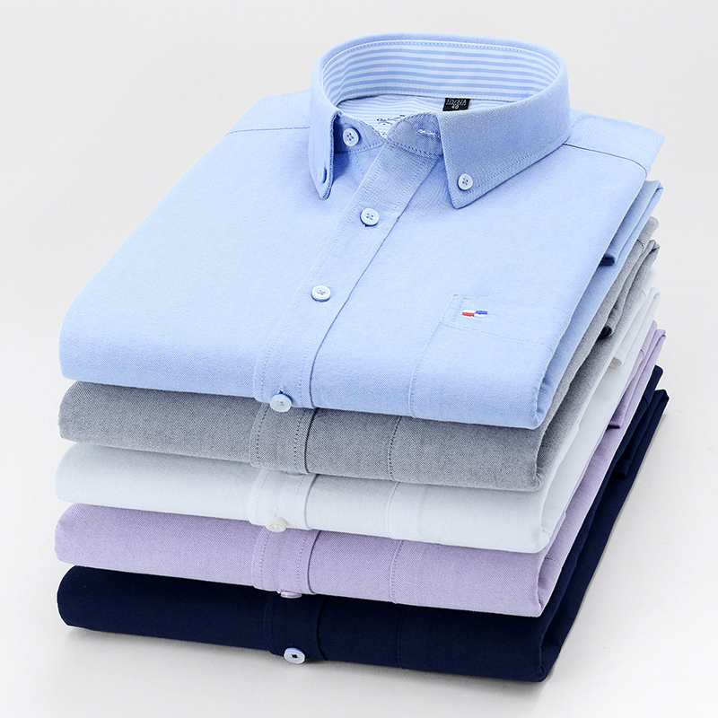 100% Pure Cotton Oxford Men So - đánh giá và giá Oxford Cotton Casual Shirt Business