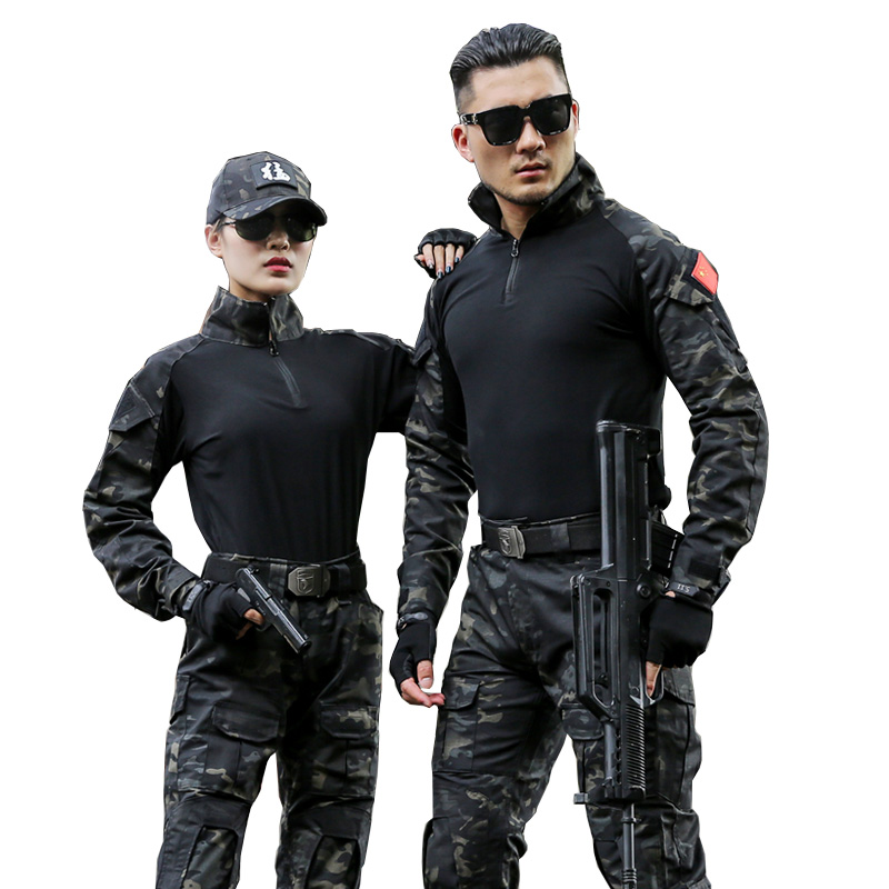 Outdoor Tactical Suits Camoufl - đánh giá và giá Tactical Military Shirt Cargo