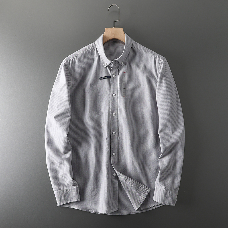 Men's Fashion Business Wedding - đánh giá và giá Oxford Cotton Casual Shirt Business