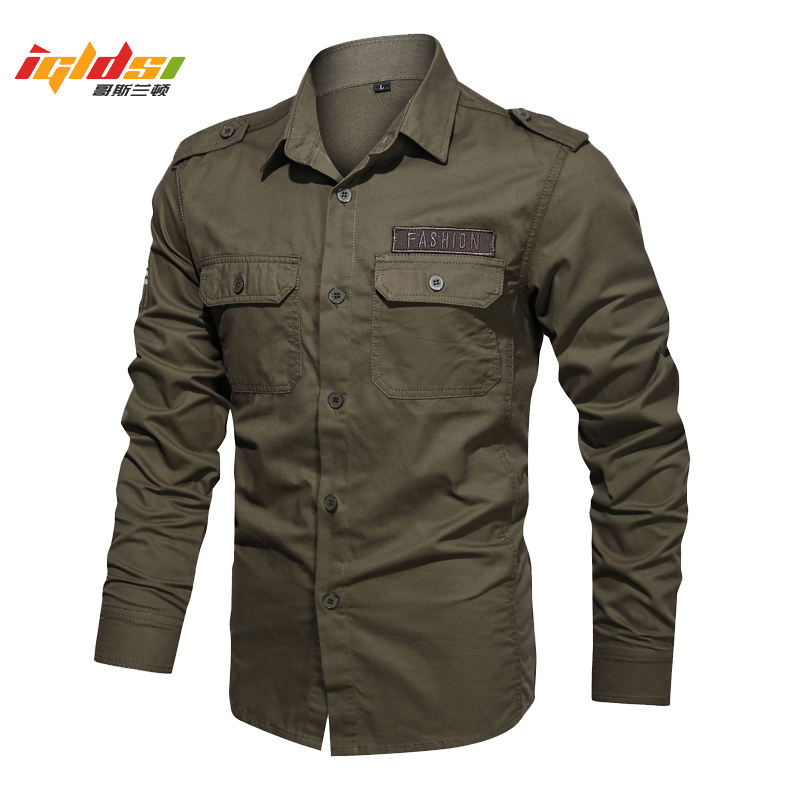 Hàng Hóa Áo Sơ Mi Nam Phong Cá - đánh giá và giá Tactical Military Shirt Cargo