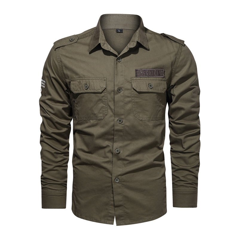 Hàng Hóa Áo Sơ Mi Nam Phong Cá - đánh giá và giá Tactical Military Shirt Cargo