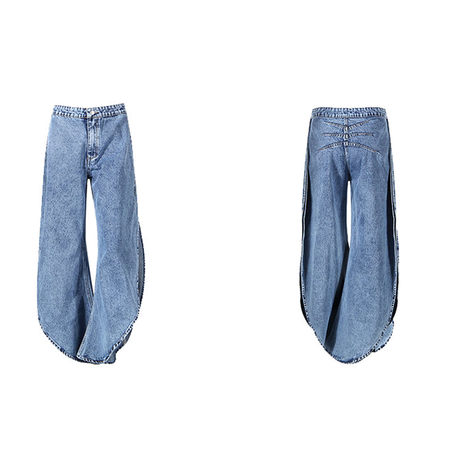 Y2K Women Denim Two Piece Outf - đánh giá và giá Jeans