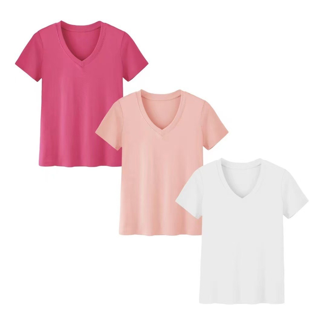Women's Casual High Neck Short - đánh giá và giá T-Shirts