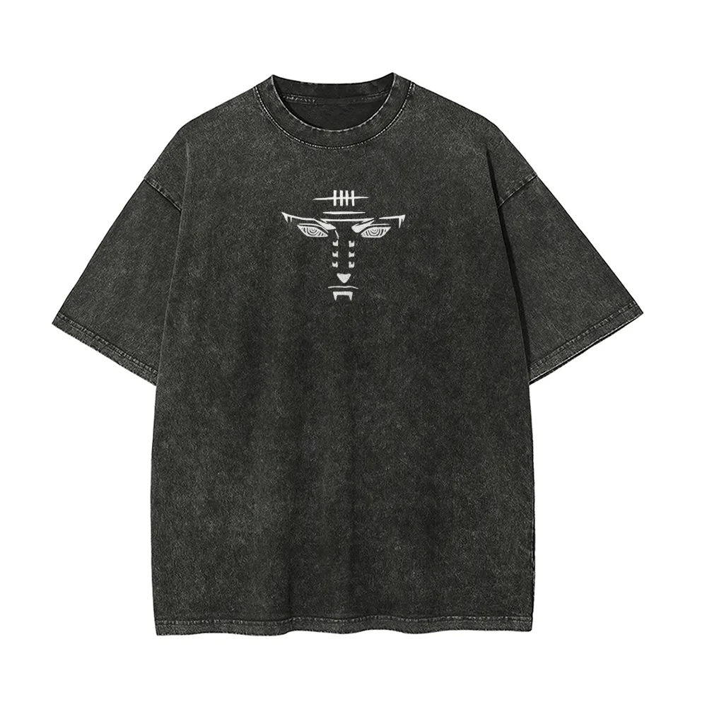 Naruto Pain T Shirt Rinnegan A - đánh giá và giá Acid Wash Vintage Graphic T Shirt