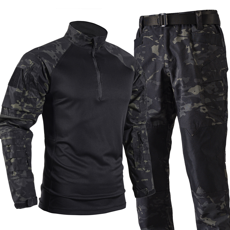Men's Tactical Combat Uniform  - đánh giá và giá Tactical Military Shirt Cargo
