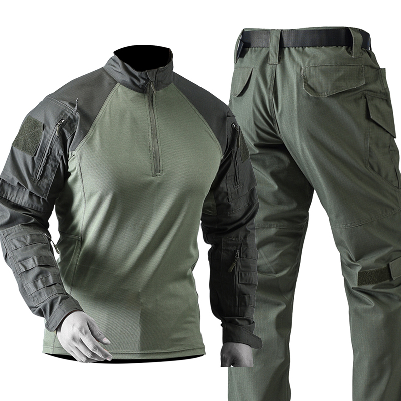 Men's Tactical Combat Uniform  - đánh giá và giá Tactical Military Shirt Cargo