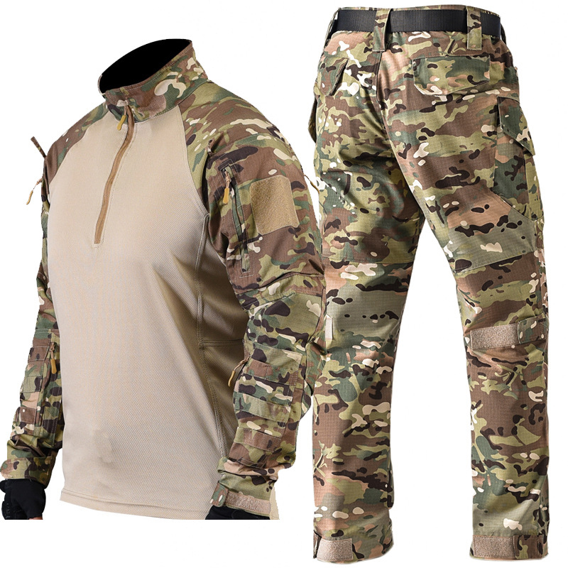 Men's Tactical Combat Uniform  - đánh giá và giá Tactical Military Shirt Cargo