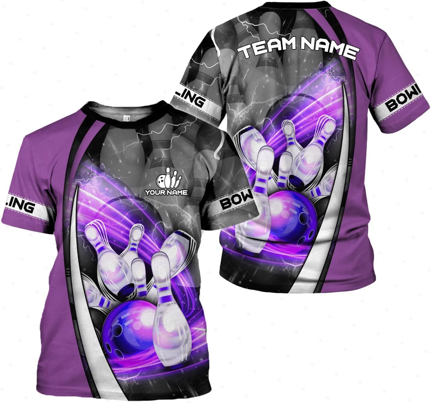 Custom Name Gradient Bowling F - đánh giá và giá Short Sleeve Bowling Shirt Retro